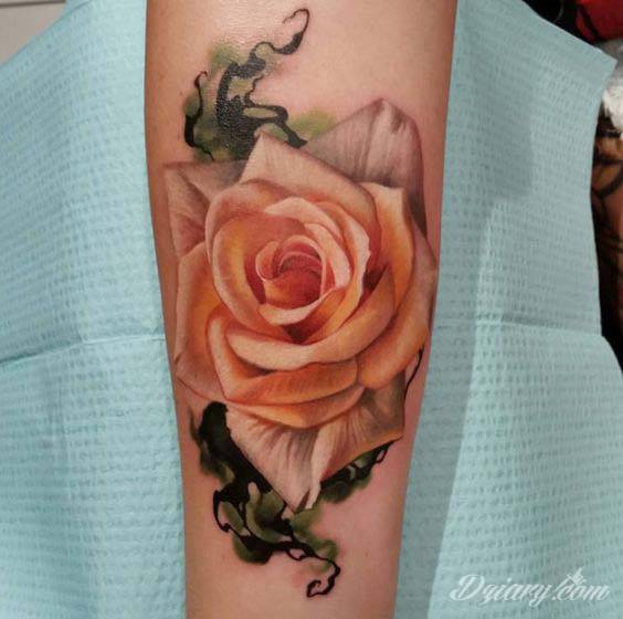 Tatuaż róża - symbolika i znaczenie