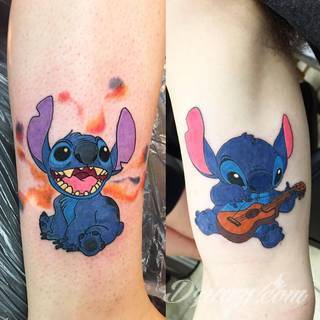 Cartoon tattoo to styl tatuażu zaliczany czasami do kategorii old school