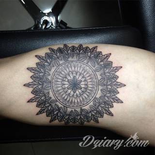 Mandala – trend w tatuażu