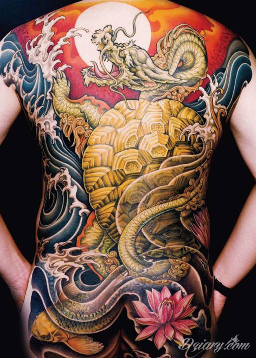 Tatuaż inspirowany sztuką japońską jest od XIX wieku jednym z...