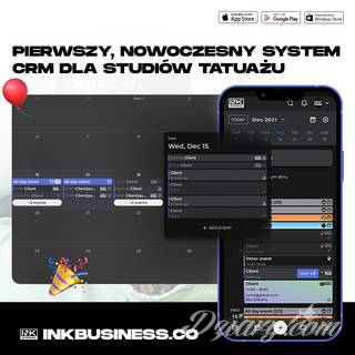System INKbusiness - ułatwia pracę tatuażystom i studiom tatuażu