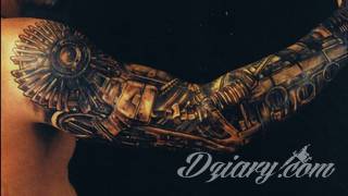Tatuaż biomechaniczy - Hans Rudolf Giger