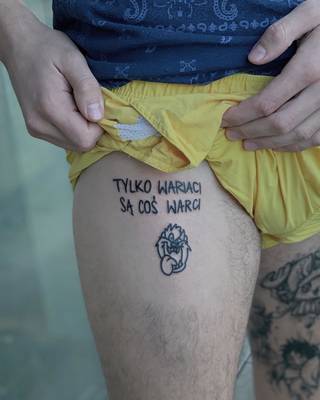 Galeria artysty: KTOF TATTOO MAKER, Tatuażysta i właściciel poznańskiego studia...