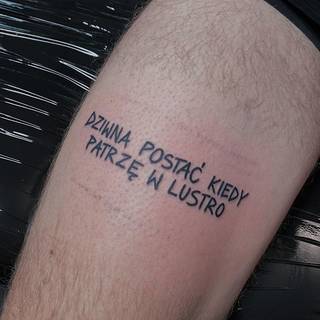 Galeria artysty: KTOF TATTOO MAKER, Tatuażysta i właściciel poznańskiego studia...