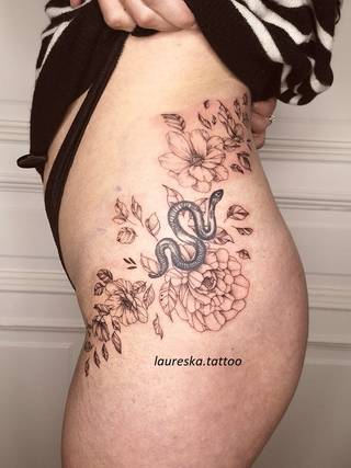 Galeria artysty: Laureska.tattoo, Tatuuję w studiu Cudy Tattoo...