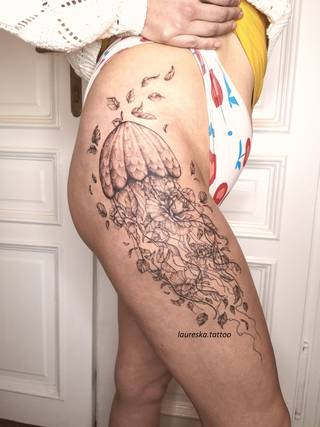 Galeria artysty: Laureska.tattoo, Tatuuję w studiu Cudy Tattoo...