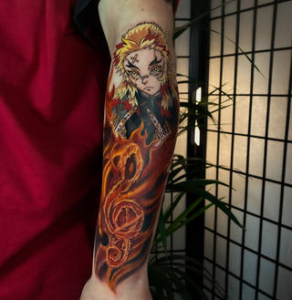 Galeria artysty: Lira_tattoo_szczecin, Pracuje w japońskich klimatach  oraz...