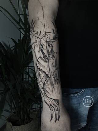 Galeria artysty: Lira_tattoo_szczecin, Pracuje w japońskich klimatach  oraz...