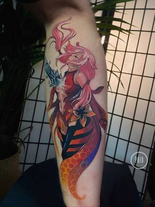 Galeria artysty: Lira_tattoo_szczecin, Pracuje w japońskich klimatach  oraz...