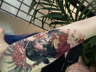 Galeria artysty: Lira_tattoo_szczecin, Pracuje w japońskich klimatach  oraz...