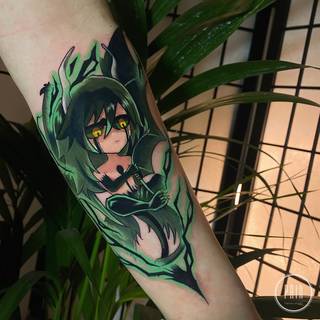 Galeria artysty: Lira_tattoo_szczecin, Pracuje w japońskich klimatach  oraz...