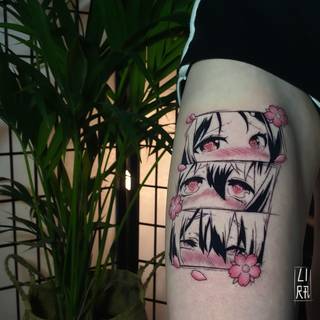 Galeria artysty: Lira_tattoo_szczecin, Pracuje w japońskich klimatach  oraz...