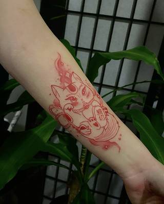 Galeria artysty: Lira_tattoo_szczecin, Pracuje w japońskich klimatach  oraz...