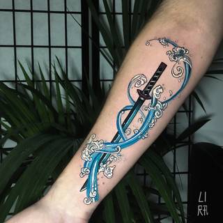 Galeria artysty: Lira_tattoo_szczecin, Pracuje w japońskich klimatach  oraz...