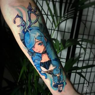 Galeria artysty: Lira_tattoo_szczecin, Pracuje w japońskich klimatach  oraz...