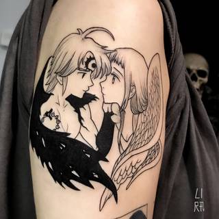 Galeria artysty: Lira_tattoo_szczecin, Pracuje w japońskich klimatach  oraz...