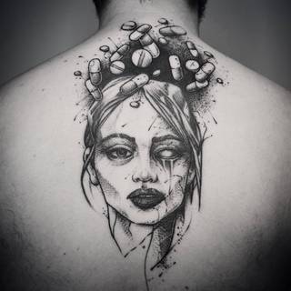 Galeria artysty: Maciej Karśnicki, Właściciel łódzkiego studia @strzygatattoo.  Maciej...