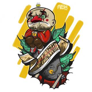 Galeria artysty: Miskacz, Miskacz jest właścicielem i tatuatorem...