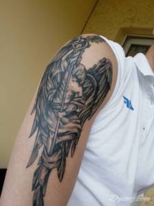 Tatuaże Nowa dziarka a praca