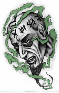 Tatuaże Rozwinięcie tatuażu  a jak wpisałam ''necromancer tattoo''...