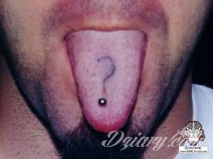 Tatuaże Piercing+ tatuaże A może znak zapytania na...