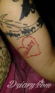 Tatuaże slavicgirl's tattoos a tak od wewnętrznej strony...
