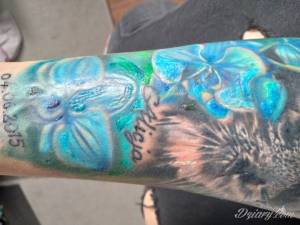 Tatuaże Gojenie Boje sie go przesuszyc. Bo...