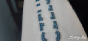 Tatuaże Minął tydzień a skóra jest... Dzisiaj już wygląda to tak,...