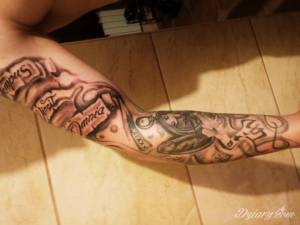 Tatuaże POKAŻ SWOJĄ DZIARĘ MIKOŁAJOWI! #2 Inspirowane przemijającym czasem i życiem.