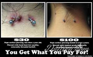 Tatuaże Piercing+ tatuaże jeeeej znalazłam okropne zdjęcie, pasujące...