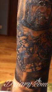 Tatuaże goi się? Jeszcze jedna fotka