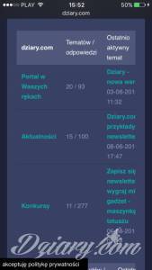 korzystam z portalu też na...