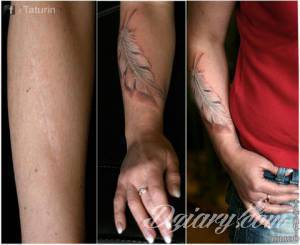 Na ratunek mogą przyjść tatuaże....