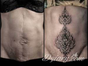 Na ratunek mogą przyjść tatuaże....