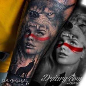 Tatuaże Co oznacza ten wzór oraz... Odświeżę troszkę :-) kobieta na...