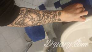 Tatuaże Prosba o opinie A to przod wykonany tez...