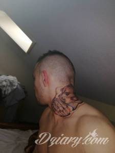 Tatuaże  Cover up A wyszło coś takiego ...I...