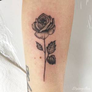 Tatuaże Kolejny tatuaz. Róża  Dodaje fotki