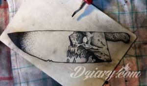 Tatuaże Pierwsze kroki Druga praca.