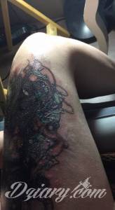 Druga strona tatuażu wyglada jak...