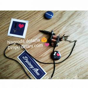 Dzięki wielkie za nagrodę! ❤️Maszynka...