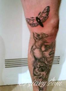 Tatuaże Pierwsze kroki Jeszcze cienie i będę miał...