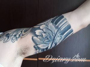 Karp Koi i Lotos, zrobiony...