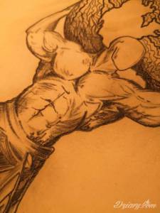 Tatuaże Proszę o podpowiedzi i krytykę... Póki co jeszcze brakuje i...