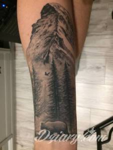 Pierwsza moja dziarka zrobiona już...