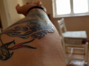 "Pewnie za dużo kremu..."Właśnie że...