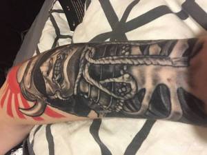 Tatuaże Słaba ręka po tatuowaniu Tak wyglada obecenie