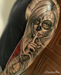 Tatuaże Milczenie jest złotem  Takie projekciki znalazłam w necie