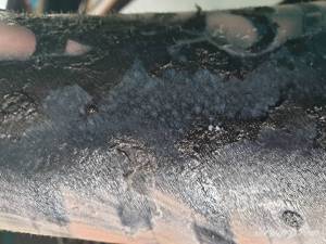 Zaschlo to miejsce nie smarowalem...