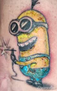 Tatuaże Problem z pierwszym tatuażem Pierwsze zdjęcie z soboty. Drugie...